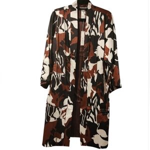 CHICO'S Multicolor Abstract Print reversible kimono